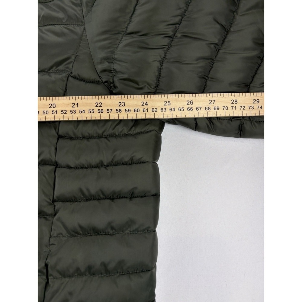 NWT Lands End Packable Puffer Jacket LM35OW426 Olive Green Men's Size XL. - Picture 12 of 16